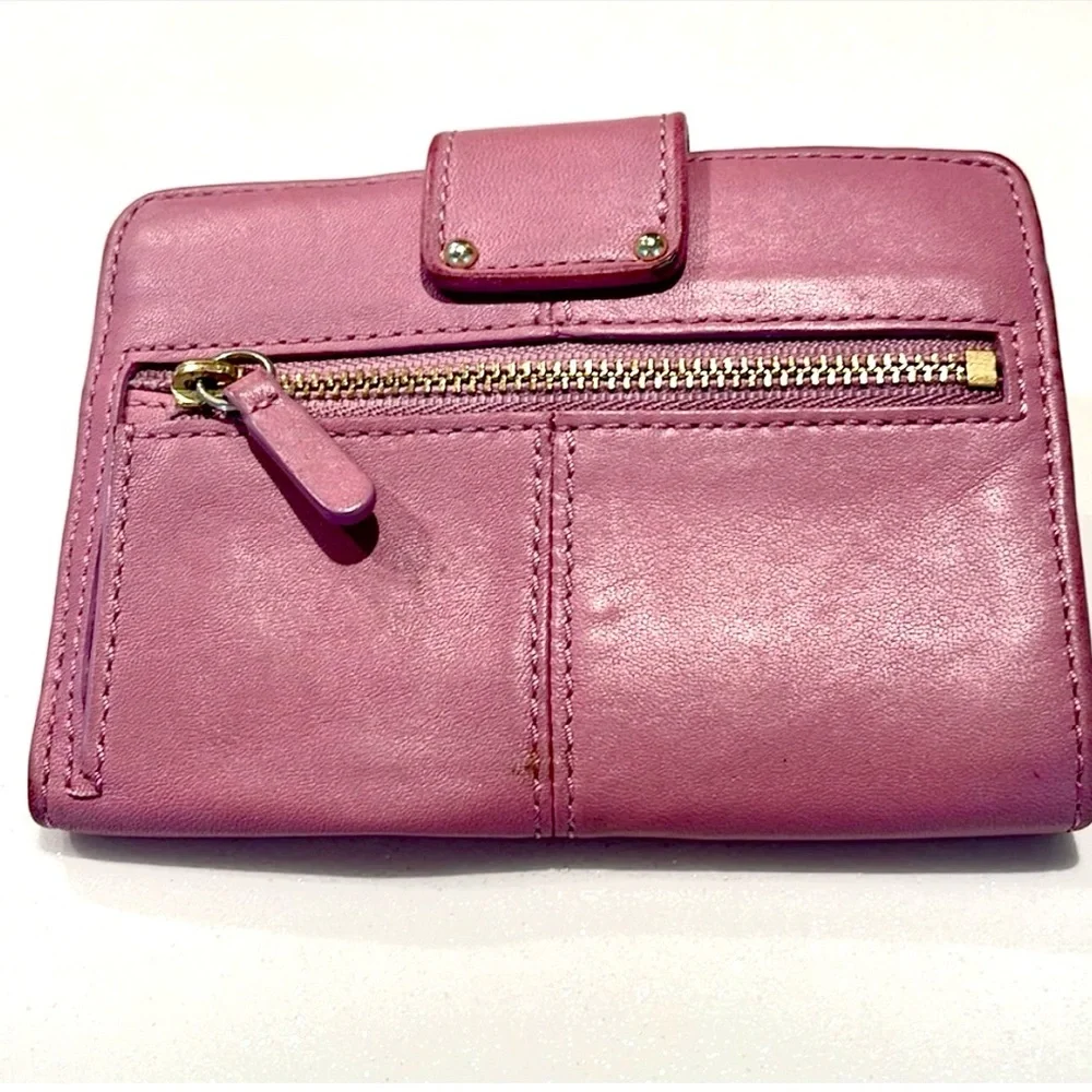 Pink coach wallet vintage ergo - Picture 2 of 10
